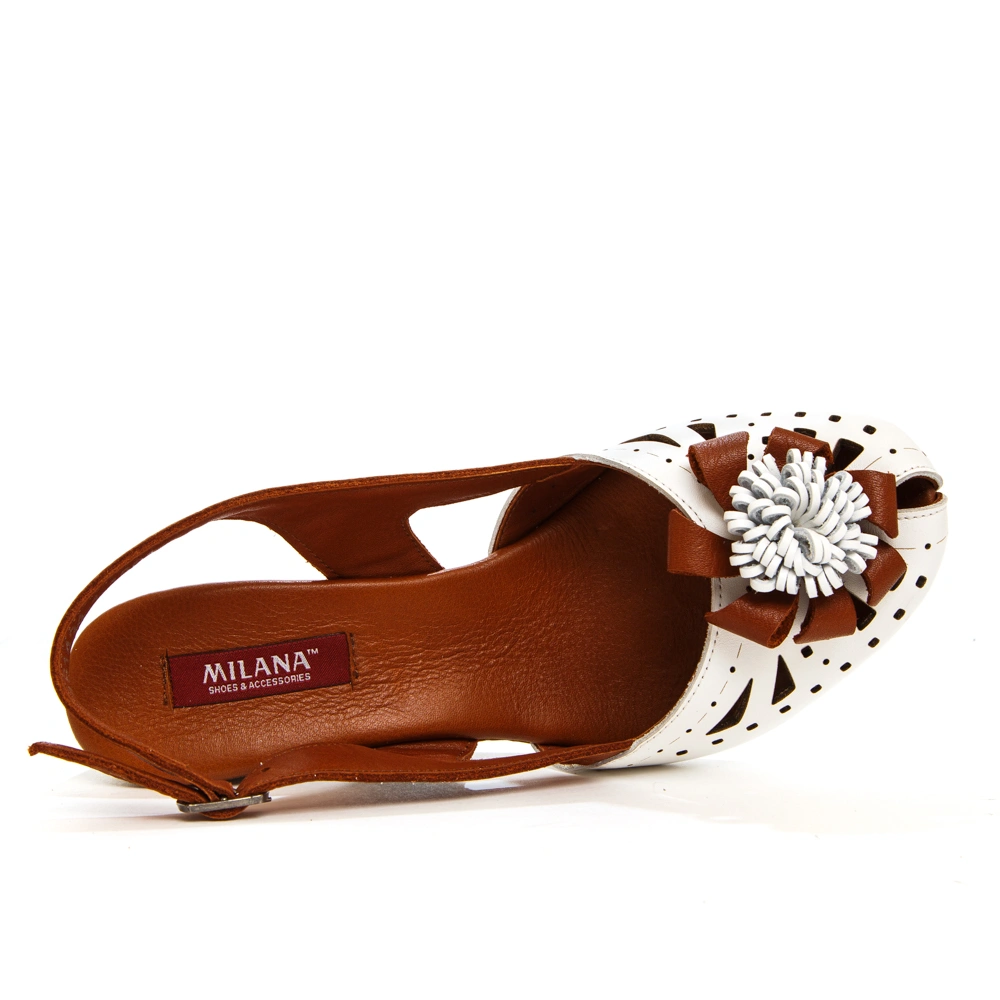 Босоножки MILANA 161434-1-1301 белый - купить 5990