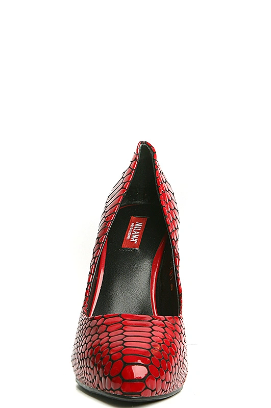 Туфли MILANA 141536-1-7411 бордовый - купить 6490