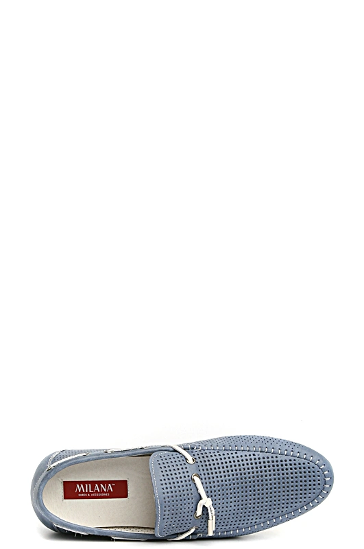 Мокасины MILANA 131825-3-1531 голубой - купить 3200