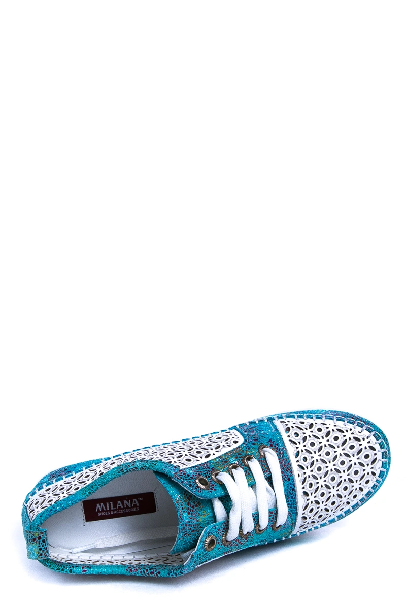 Полуботинки MILANA 161436-1-1531 голубой - купить 8990
