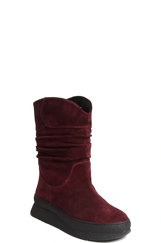 Полусапоги MILANA 172377-1-341F бордовый - купить 11990