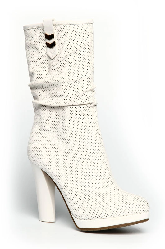 Полусапоги MILANA 131408-4-16305 белый - купить 3800