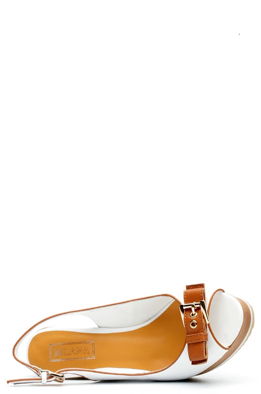 Босоножки MILANA 121031-2-7301 белый - купить 3000