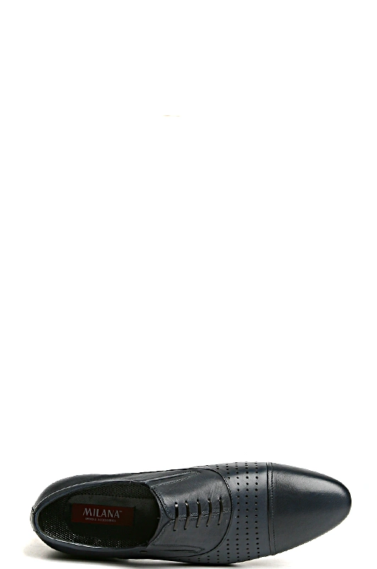 Полуботинки MILANA 151753-1-1501 синий - купить 9300