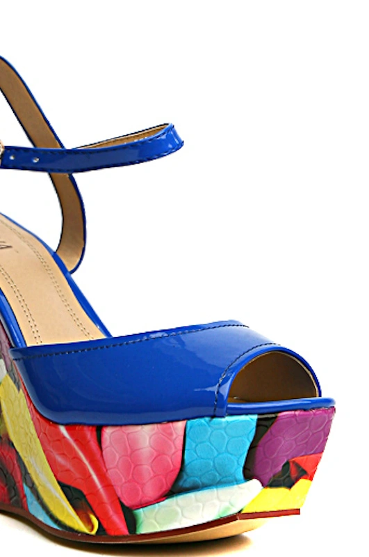 Босоножки MILANA 141372-1-5501 синий - купить 5990