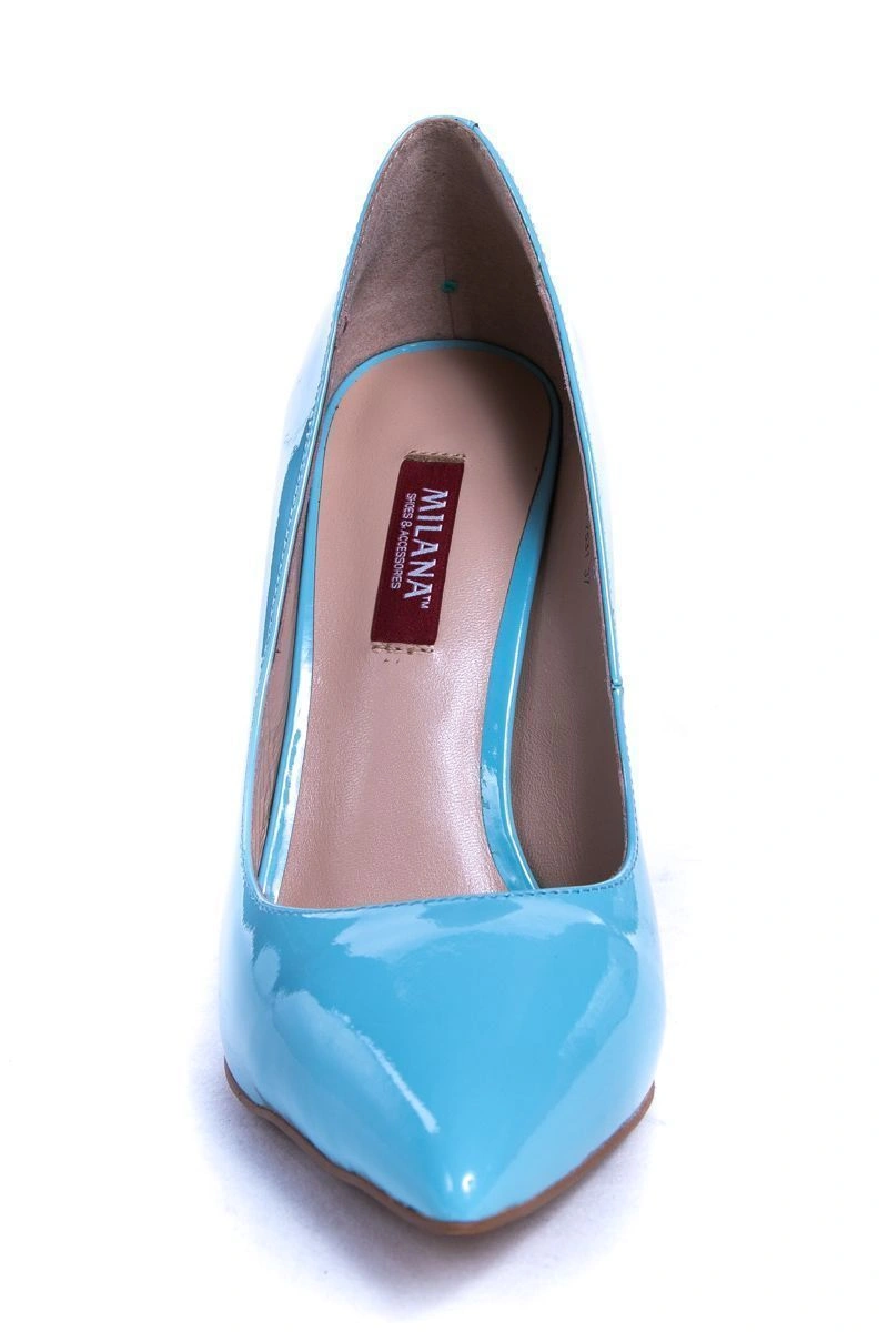 Туфли MILANA 161091-1-7531 голубой - купить 11000