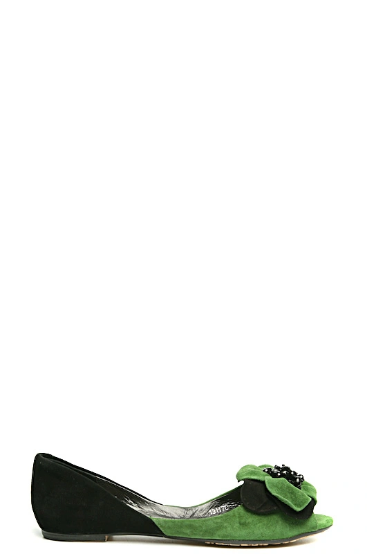 Балетки MILANA 131170-3-2641 зеленый - купить 3490