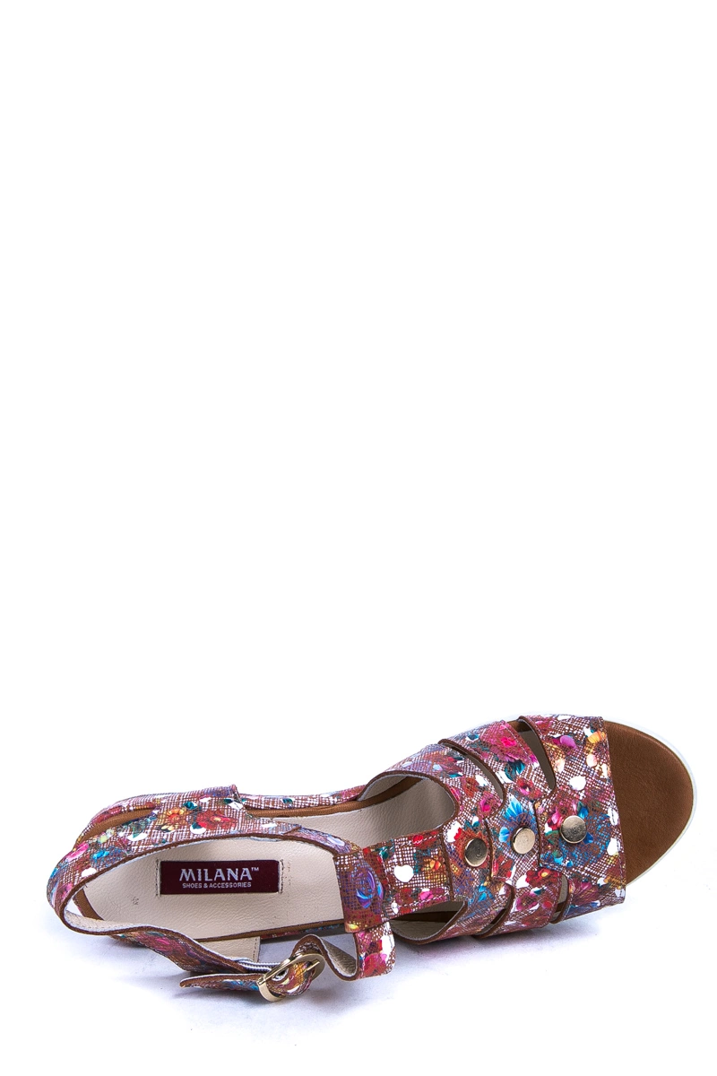 Босоножки MILANA 161452-1-1261 оранжевый - купить 7990