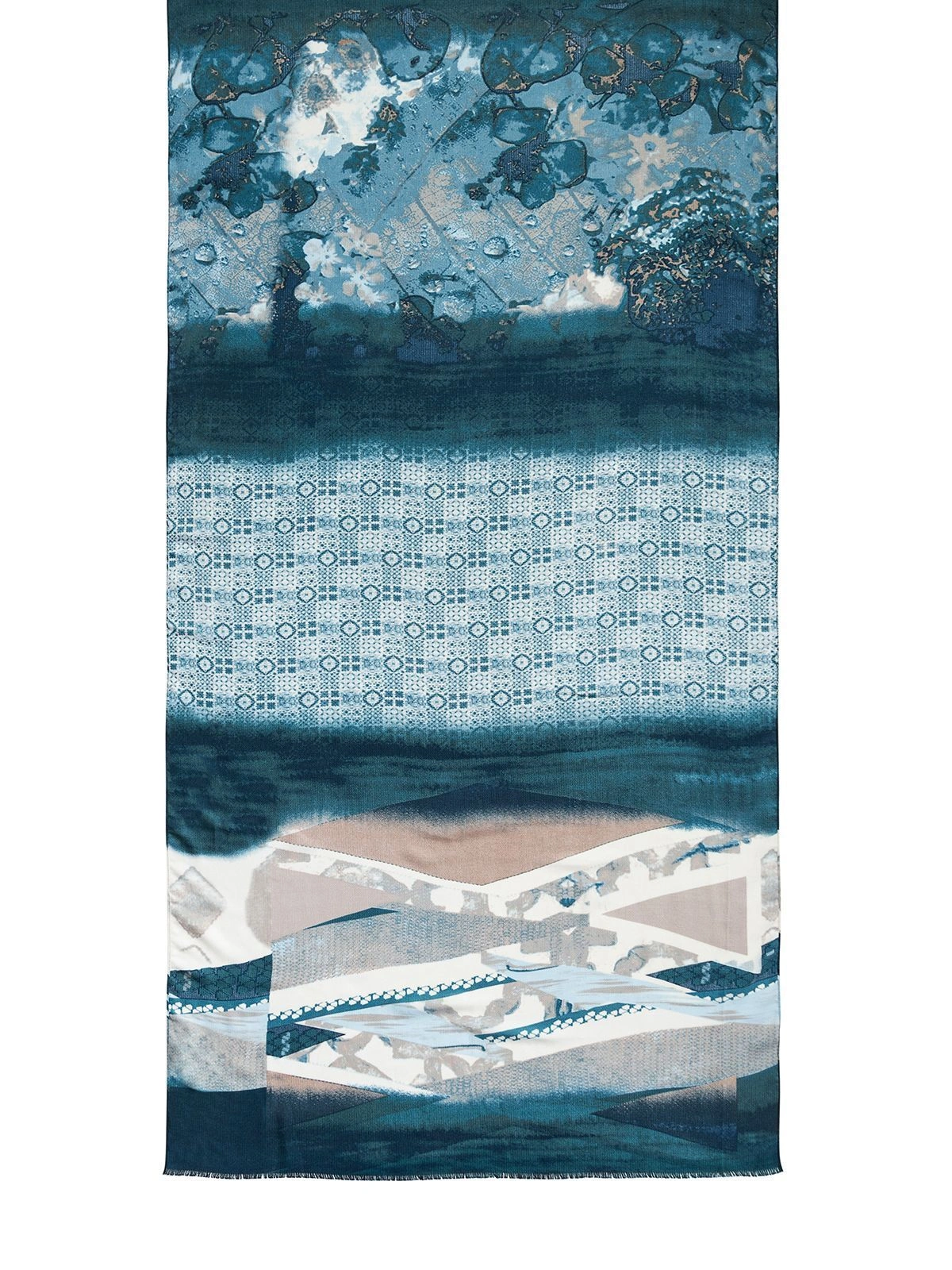 Палантин LABBRA LSZ33-788-11 голубой - купить 4990