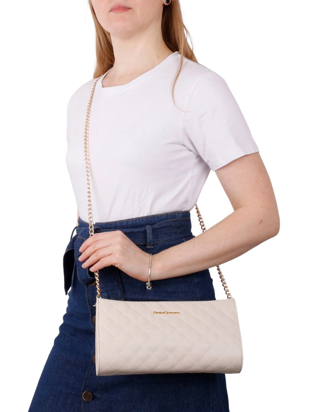 Сумка FIATO DREAM 30260 FD золото молоч молочный - купить 10990