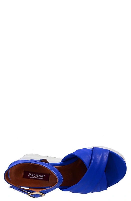 Босоножки MILANA 161450-1-1501 синий - купить 6490