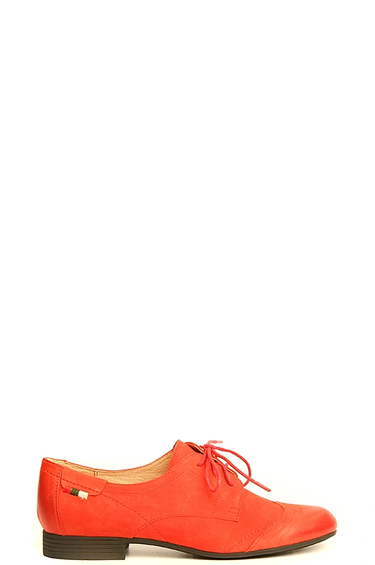 Полуботинки MILANA 141561-1-1401 красный - купить 3800