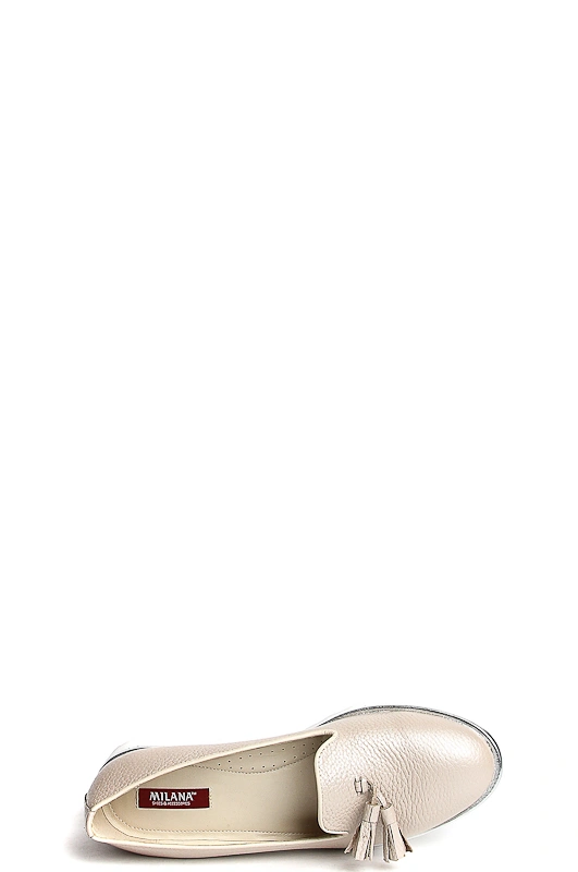 Полуботинки MILANA 181399-1-1211 бежевый - купить 3790