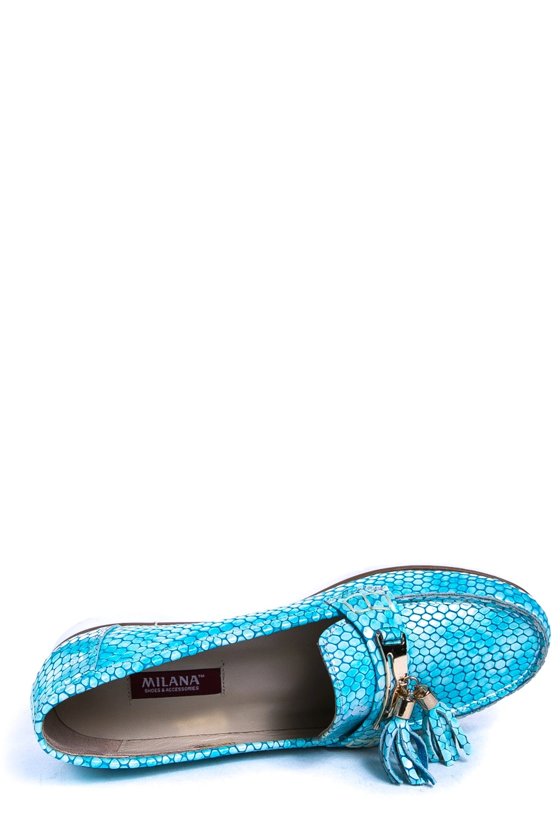 Полуботинки MILANA 161428-1-7531 голубой - купить 4490
