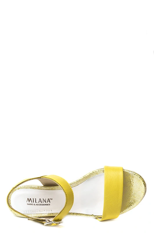 Босоножки MILANA 171394-1-1701 желтый - купить 6990