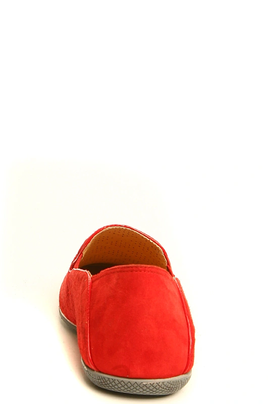 Полуботинки MILANA 141822-1-2401 красный - купить 3490