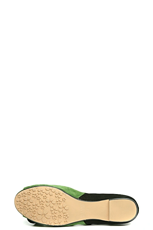 Балетки MILANA 131170-3-2641 зеленый - купить 3490