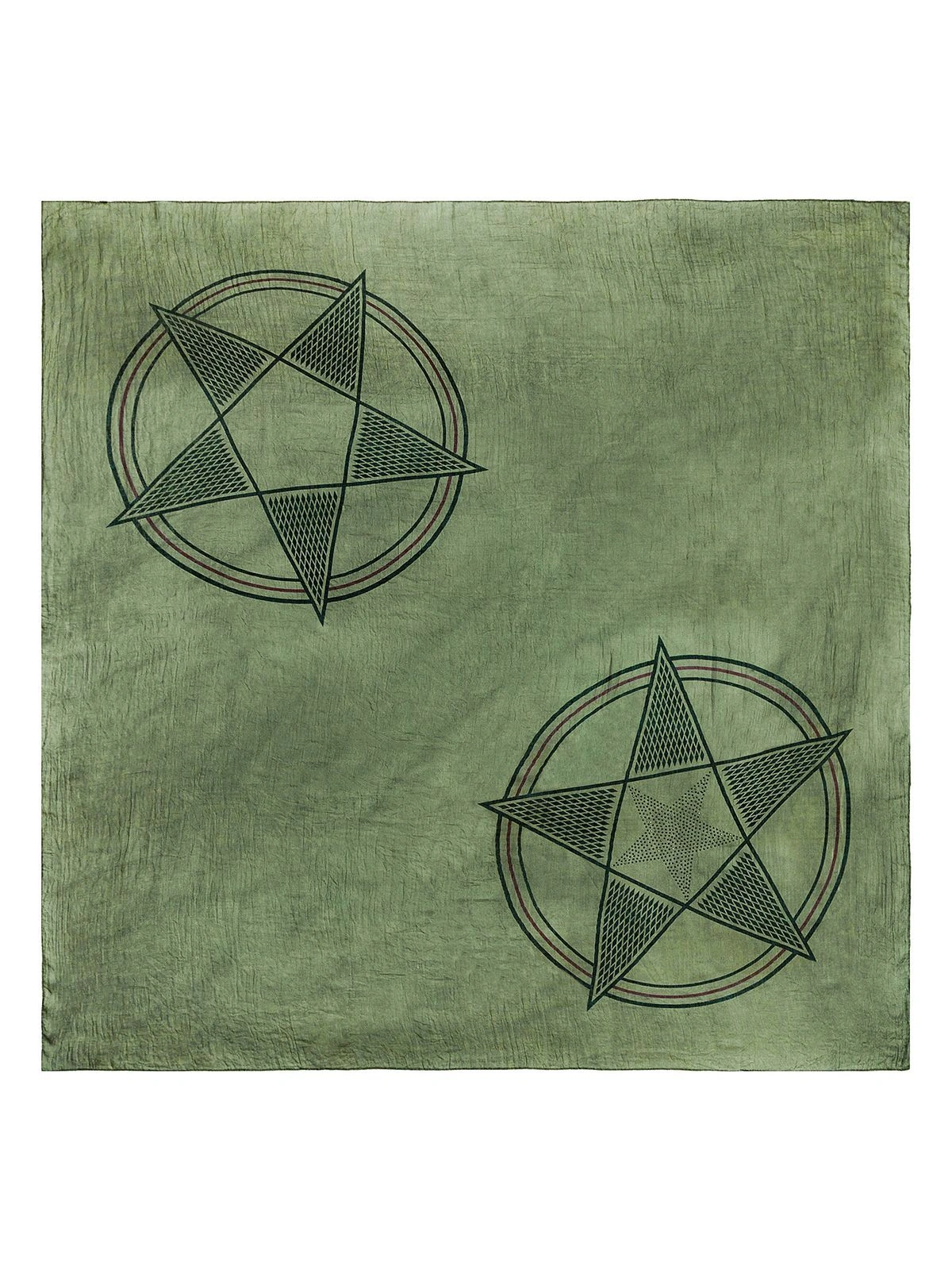 Платок ELEGANZZA MX47-0937-14 зеленый - купить 6490