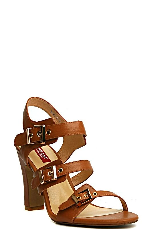 Босоножки MILANA 141557-1-1201 коричневый - купить 6200