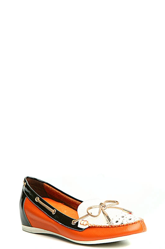 Мокасины MILANA 141255-1-1271 оранжевый - купить 2200