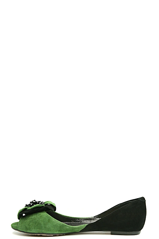 Балетки MILANA 131170-3-2641 зеленый - купить 3490