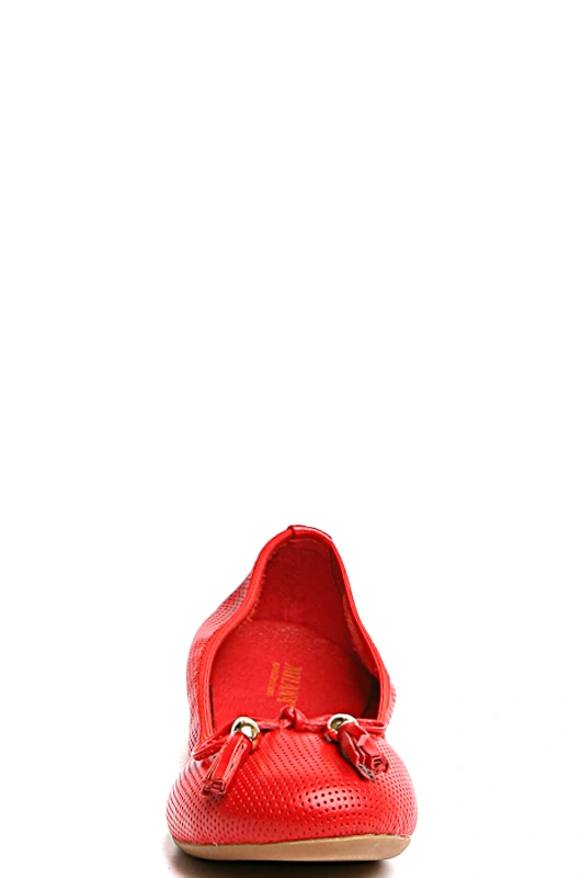 Балетки MILANA 151251-1-1401 красный - купить 3000
