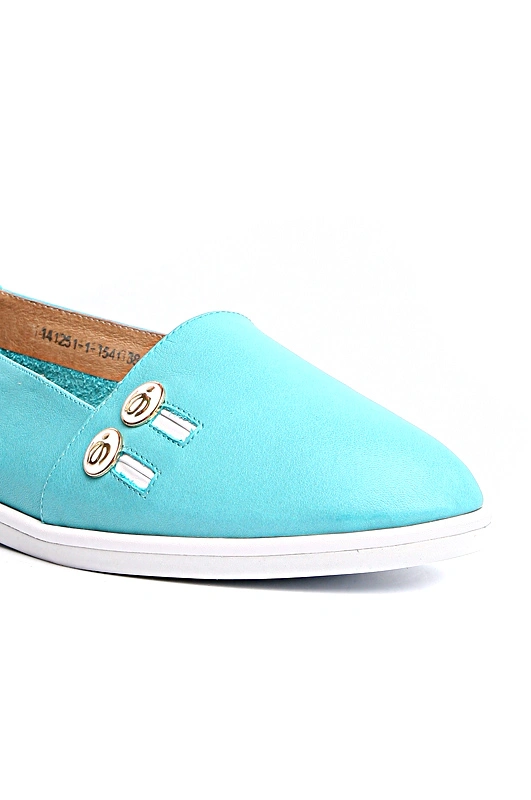 Балетки MILANA 141251-1-1541 голубой - купить 3500