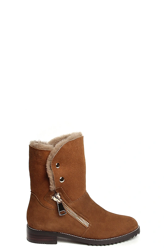 Полусапоги MILANA 172082-1-926F оранжевый - купить 5090