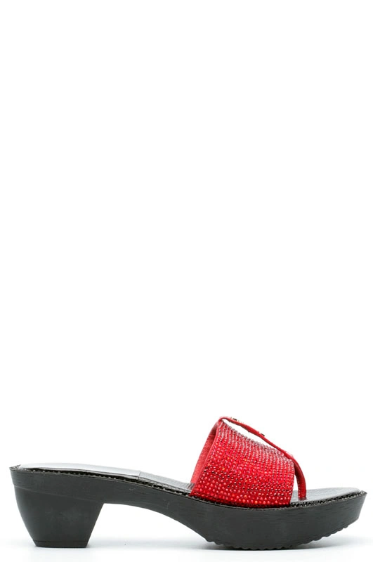 Сабо MILANA 121043-1-2401 красный - купить 1990