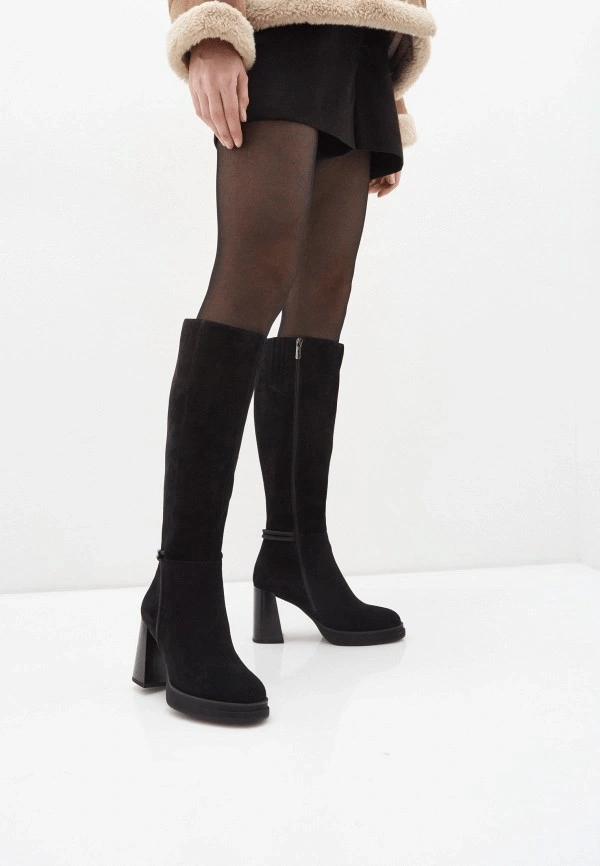 Сапоги MILANA 232017-1-210V черный - купить 22990