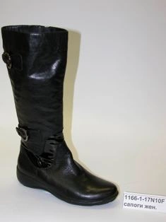 Сапоги MILANA 1166-1-17N10F черный - купить 