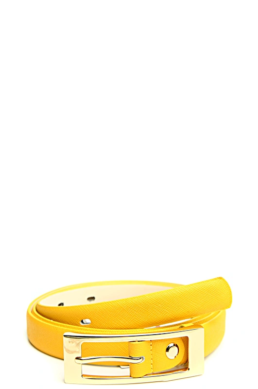 Ремень MILANA 12395 желтый - купить 2890