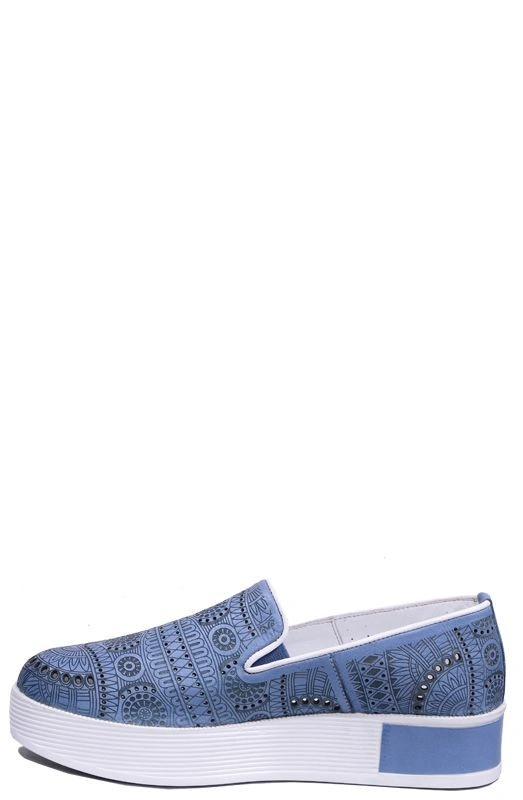 Полуботинки MILANA 161522-1-1531 голубой - купить 8490