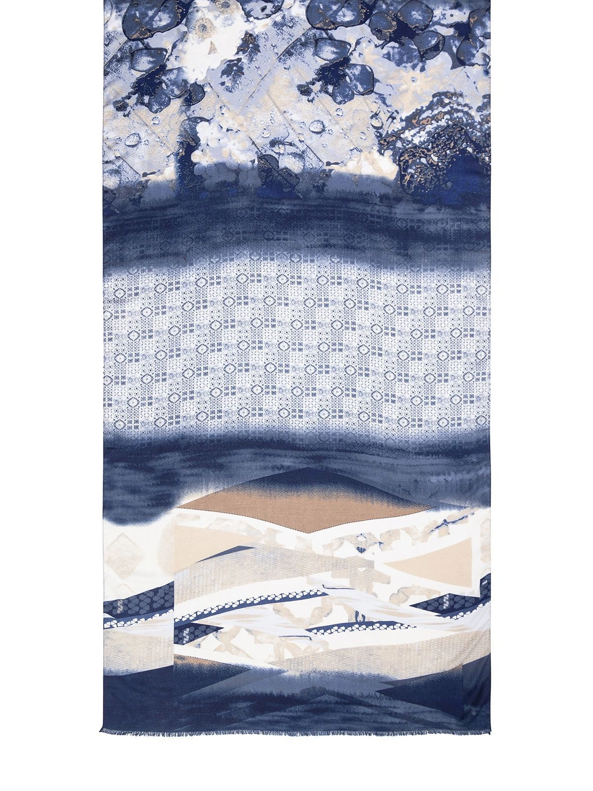 Палантин LABBRA LSZ33-788-12 синий - купить 4990