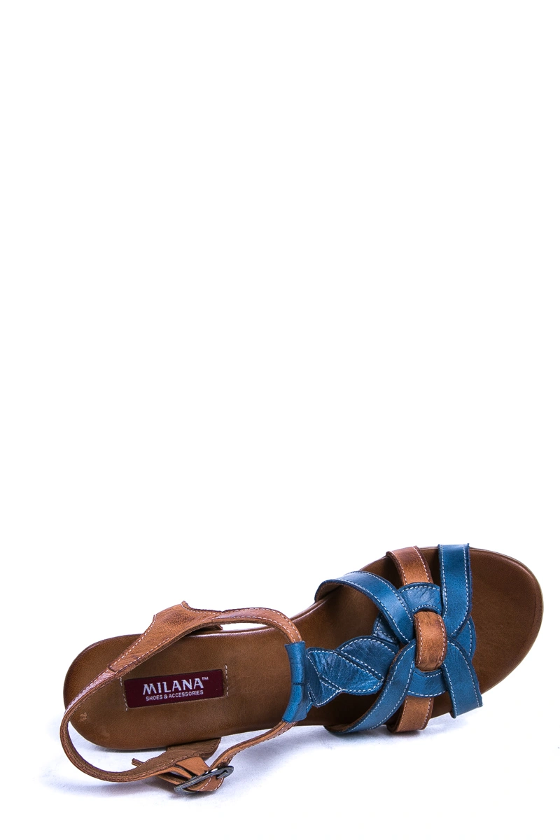 Босоножки MILANA 161460-1-1501 синий - купить 7490