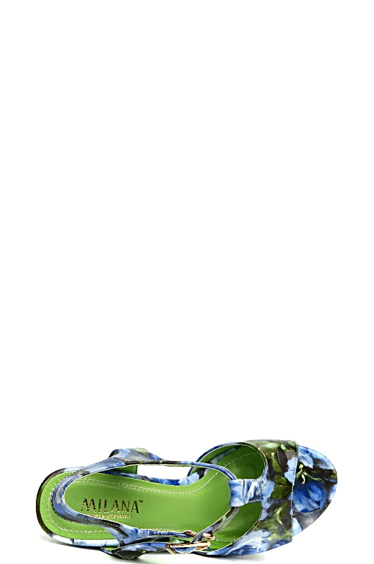 Босоножки MILANA 141354-1-5531 голубой - купить 3600