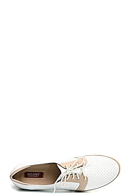 Полуботинки MILANA 131324-1-1301 белый - купить 4600