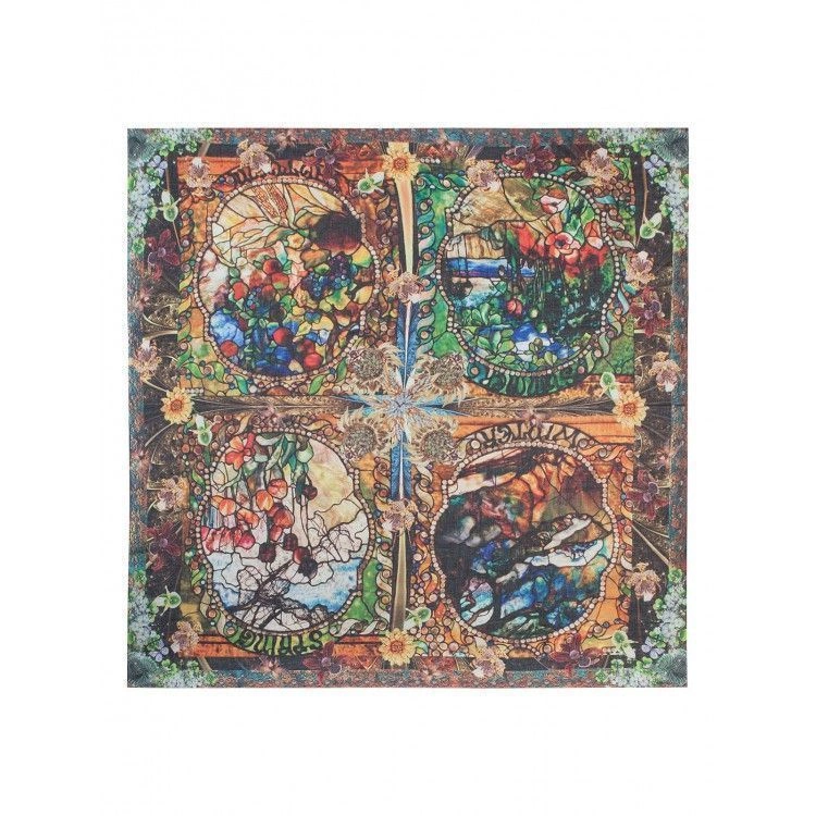 Платок LABBRA LFA60-552-16 коричневый - купить 5490