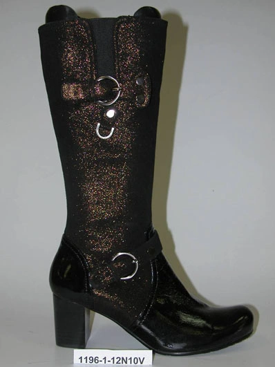Сапоги MILANA 1196-1-12N10F черный - купить 