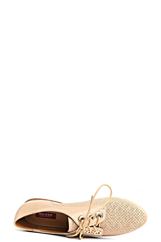 Полуботинки MILANA 141160-1-1211 бежевый - купить 4490