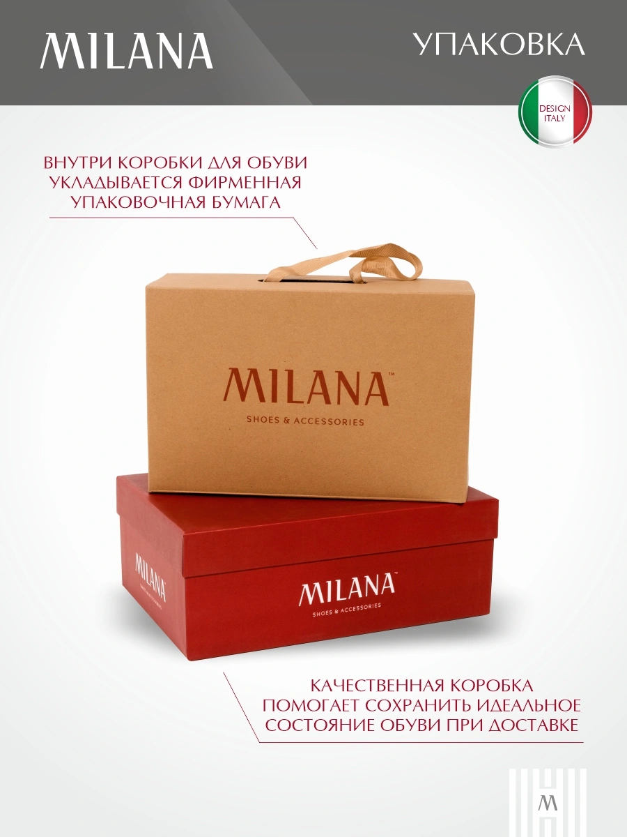 Туфли MILANA 211451-1-1101 черный - купить 14990