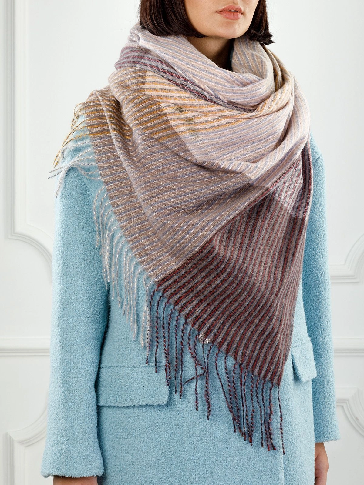 Палантин LABBRA LDB72-302-05 розовый - купить 4990