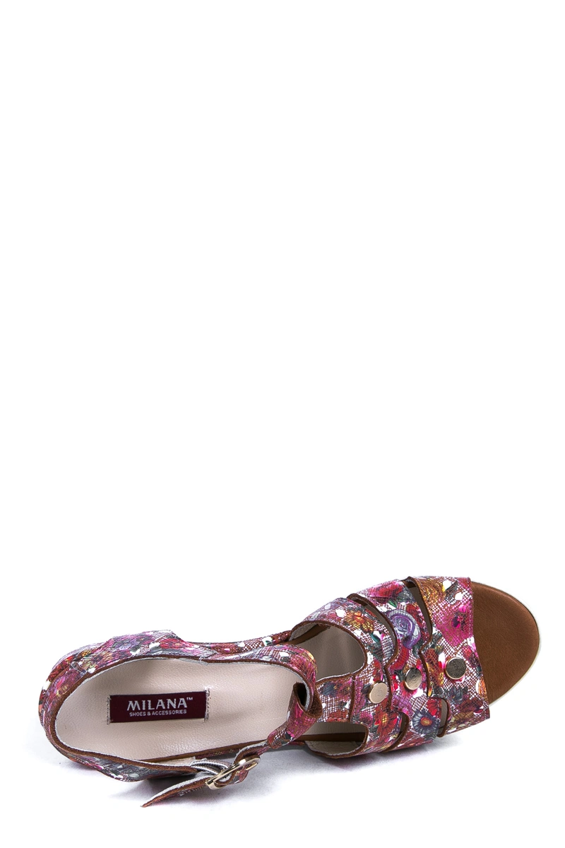 Босоножки MILANA 161452-1-1261 оранжевый - купить 7990