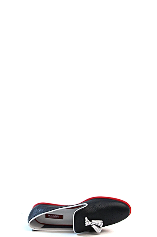 Полуботинки MILANA 161129-4-1501 синий - купить 9100