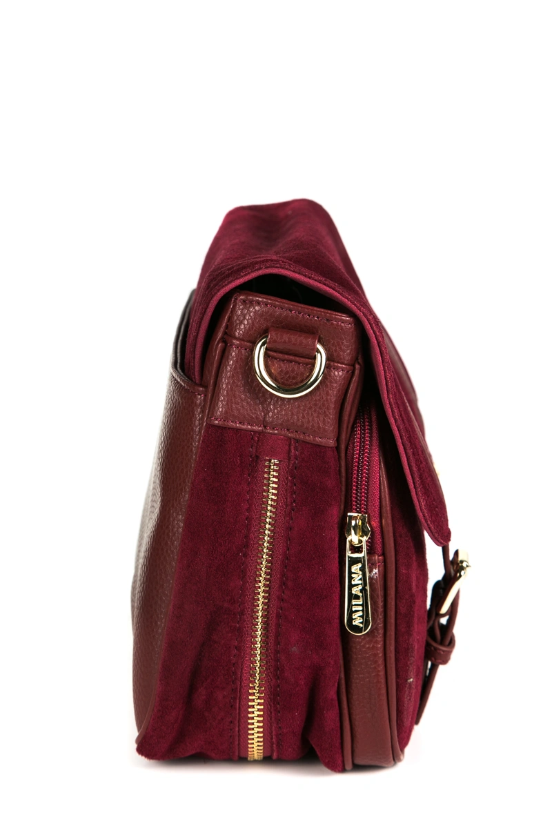 Сумка MILANA 162662-1-341 бордовый - купить 11990