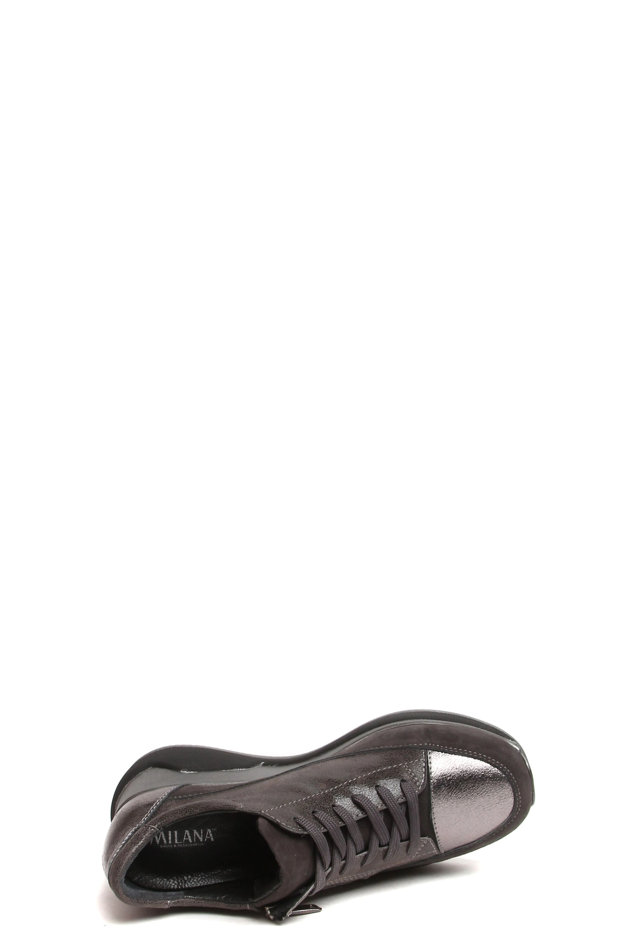 Полуботинки MILANA 182628-1-1111 серый - купить 9490