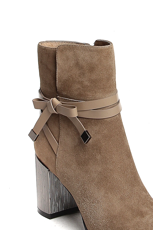 Ботильоны MILANA 172194-2-266V горчичный - купить 10990