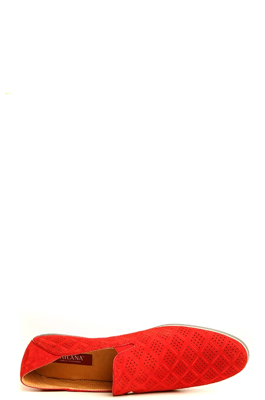 Полуботинки MILANA 141822-1-2401 красный - купить 3490