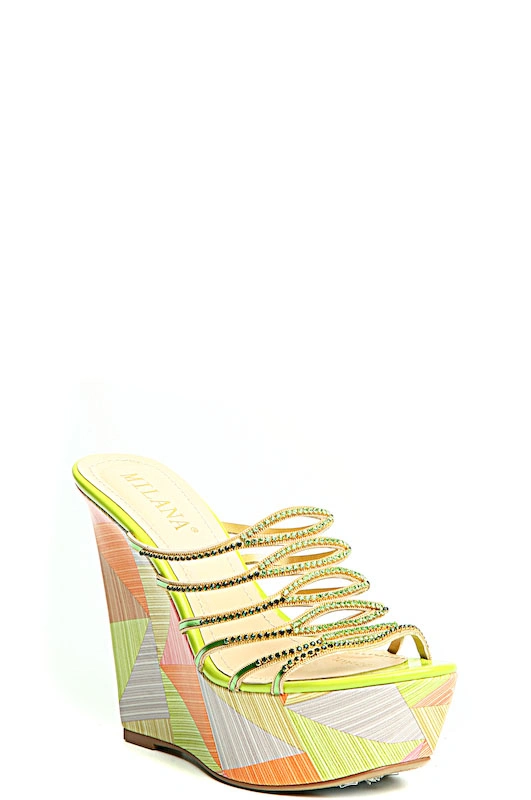 Сабо MILANA 141354-2-5601 зеленый - купить 1700