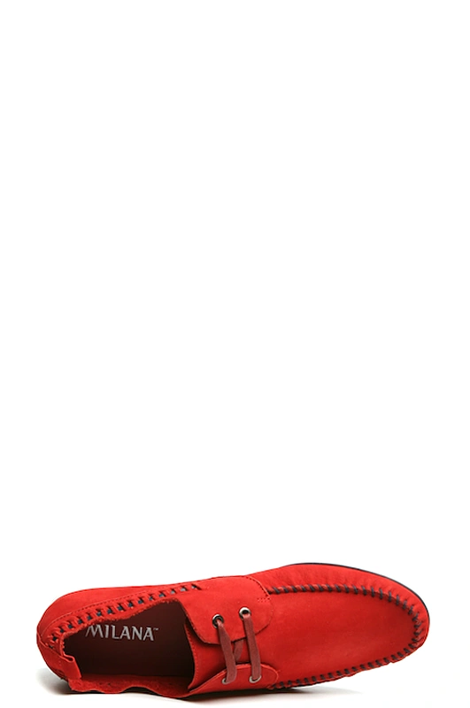 Мокасины MILANA 131761-2-2401 красный - купить 4990